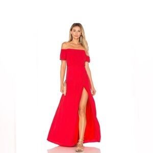 Lovers and Friends beautiful red dress.